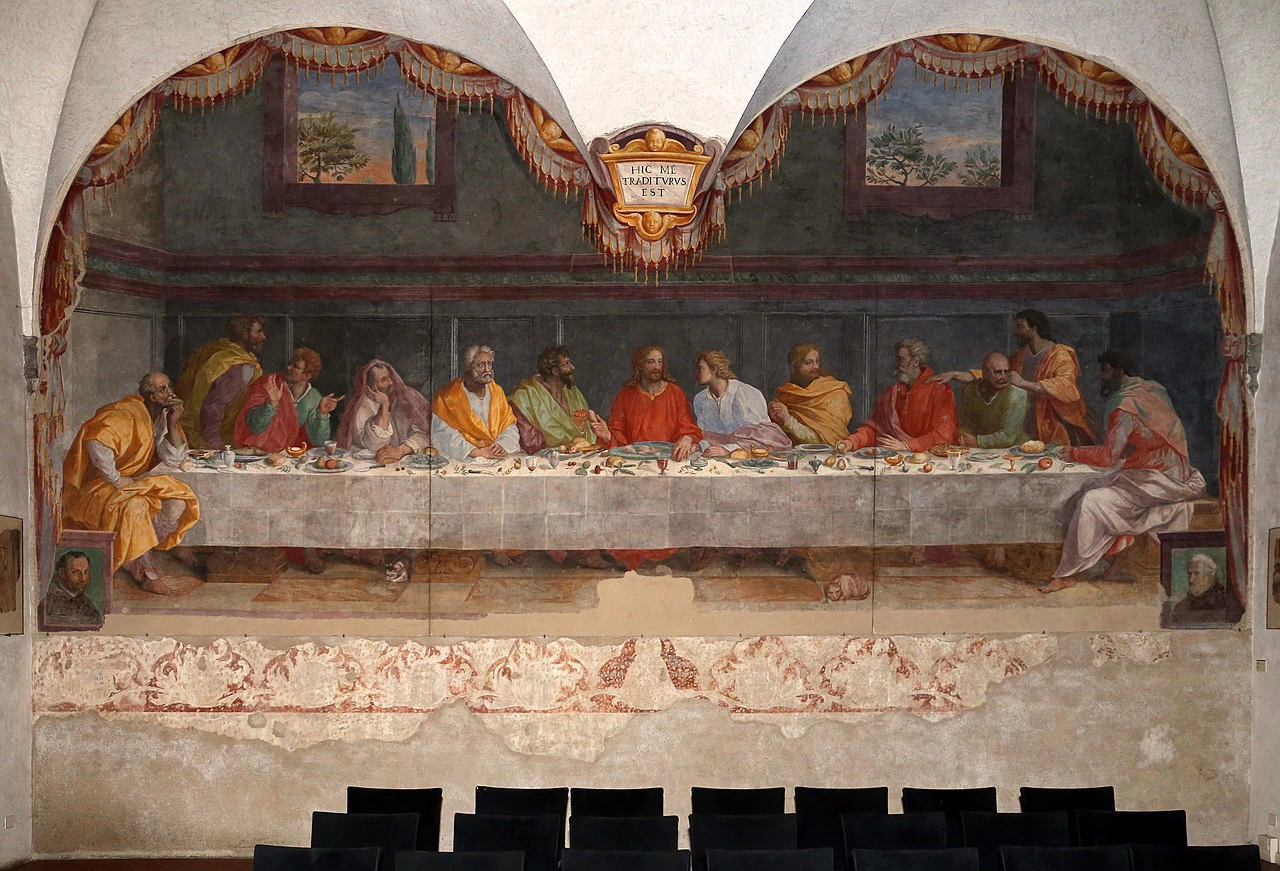 236-Ultima Cena - Basilica di Santa Maria del Carmine, Firenze